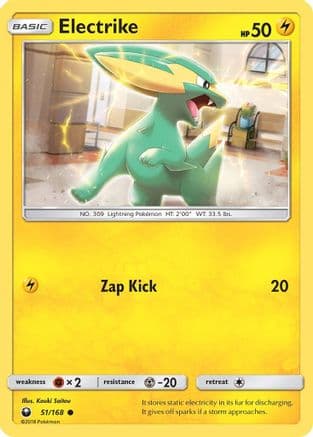 Electrike 51/168 - SM Celestial Storm Reverse Holofoil