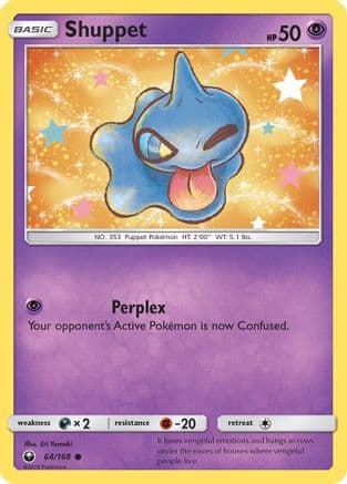 Shuppet 064/168 - SM Celestial Storm Reverse Holofoil