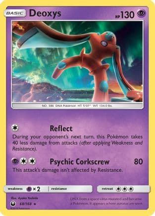 Deoxys 068/168 - SM Celestial Storm Reverse Holofoil
