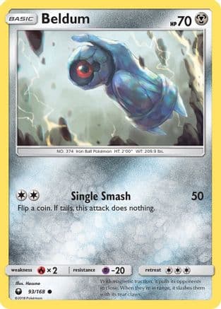 Beldum 93/168 - SM Celestial Storm Reverse Holofoil