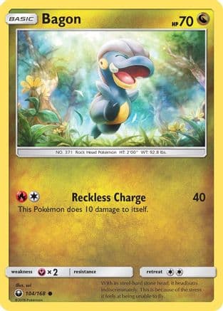 Bagon 104/168 - SM Celestial Storm Reverse Holofoil