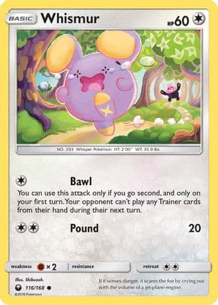 Whismur 116/168 - SM Celestial Storm Reverse Holofoil