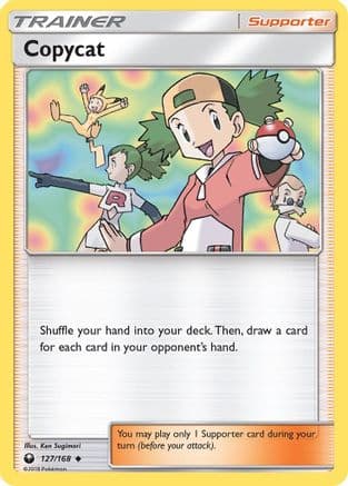Copycat 127/168 - SM Celestial Storm Reverse Holofoil