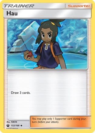 Hau 132/168 - SM Celestial Storm Reverse Holofoil