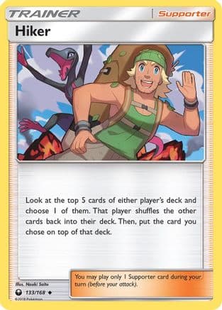 Hiker 133/168 - SM Celestial Storm Reverse Holofoil