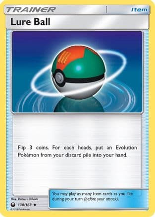 Lure Ball 138 - Reverse Holofoil SM Celestial Storm - Uncommon