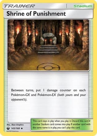 Shrine of Punishment 143/168 - SM Celestial Storm Reverse Holofoil
