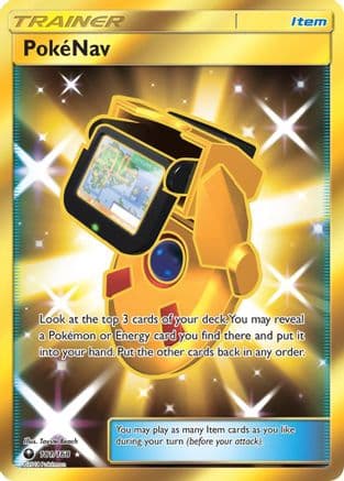 PokeNav (Secret) 181/168 - SM Celestial Storm Holofoil