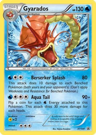 Gyarados XY109 XY109/211 - XY Promos Holofoil