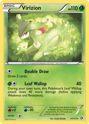 Virizion 15/113 - Deck Exclusives