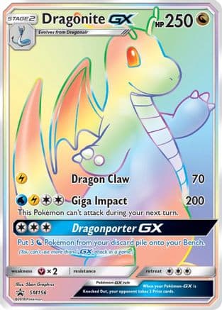 Dragonite GX SM156 SM156/248 - SM Promos Holofoil