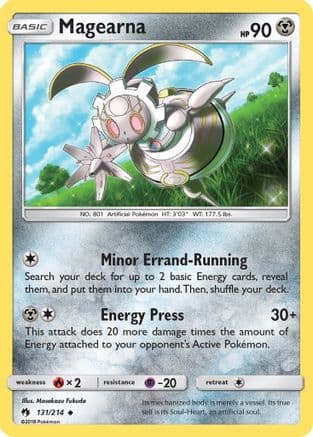 Magearna 131/214 - SM Lost Thunder Reverse Holofoil