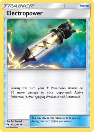 Electropower 172/214 - SM Lost Thunder Reverse Holofoil