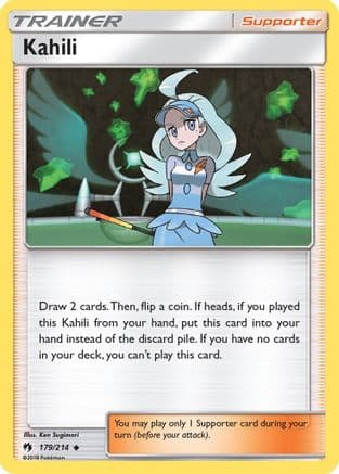 Kahili 179/214 - SM Lost Thunder Reverse Holofoil