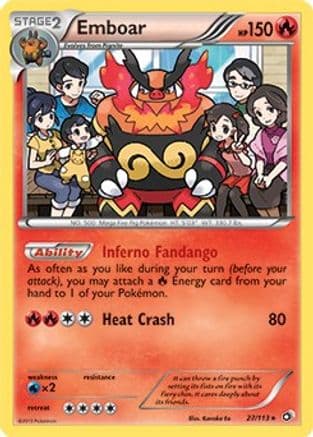 Emboar (Legendary Treasures) 27/113 - Deck Exclusives