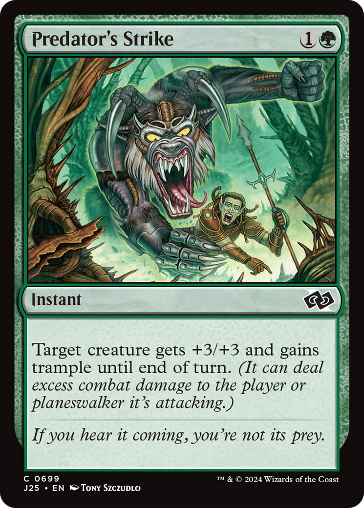 Predator's Strike (J25-699) - Foundations Jumpstart
