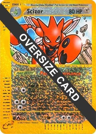 Scizor 7/12 - Jumbo Cards Reverse Holofoil