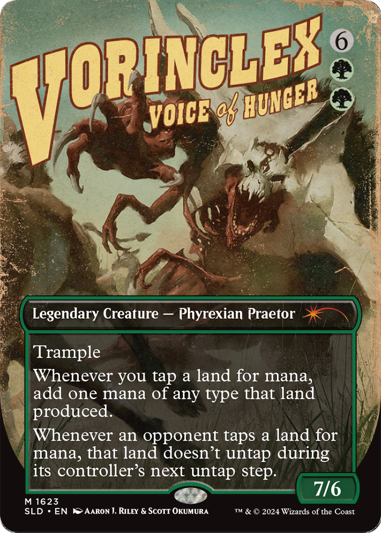 Vorinclex, Voice of Hunger (SLD-1623) - Secret Lair Drop (Borderless) Foil