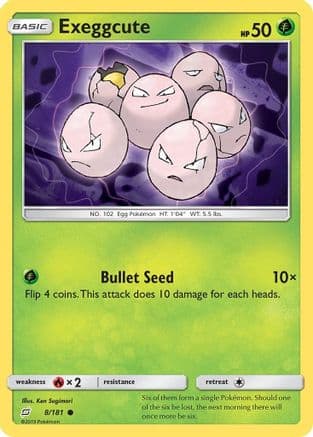 Exeggcute 008/181 - SM Team Up Reverse Holofoil