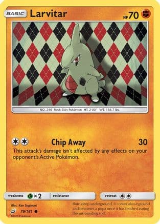 Larvitar 079/181 - SM Team Up Reverse Holofoil