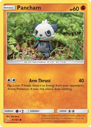 Pancham 081/181 - SM Team Up Reverse Holofoil
