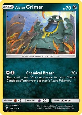 Alolan Grimer 083/181 - SM Team Up Reverse Holofoil