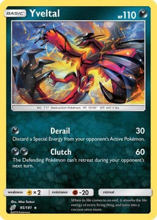 Yveltal 095/181 - SM Team Up Reverse Holofoil
