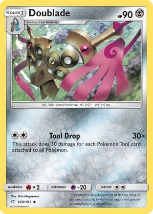 Doublade 108/181 - SM Team Up Reverse Holofoil