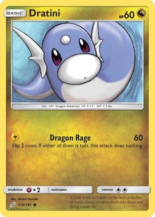 Dratini 116/181 - SM Team Up Reverse Holofoil