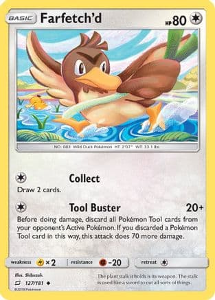 Farfetch'd 127/181 - SM Team Up Reverse Holofoil
