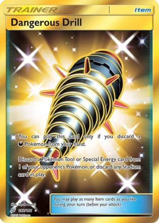 Dangerous Drill (Secret) 192/181 - SM Team Up Holofoil