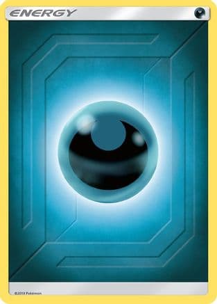 Darkness Energy (2019 Unnumbered) - Reverse Holofoil SM Team Up - Common