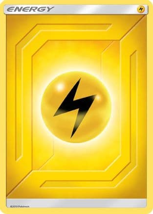 Lightning Energy (2019 Unnumbered) - Reverse Holofoil SM Team Up - Common