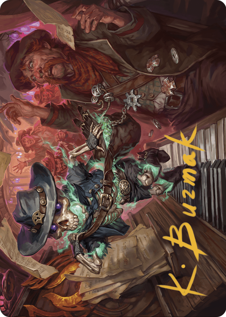 Tinybones, the Pickpocket // Tinybones, the Pickpocket (AOTJ-010) - Outlaws of Thunder Junction Art Series (Borderless) Foil