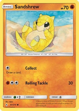Sandshrew 083/214 - SM Unbroken Bonds Reverse Holofoil