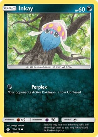 Inkay 118/214 - SM Unbroken Bonds Reverse Holofoil