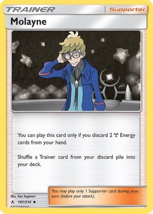 Molayne 181/214 - SM Unbroken Bonds Reverse Holofoil