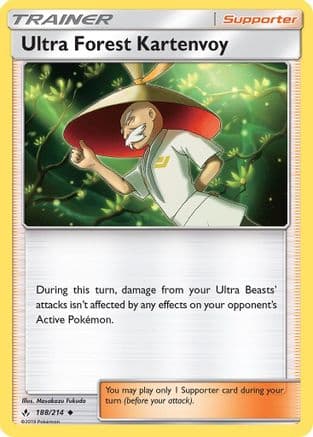 Ultra Forest Kartenvoy 188/214 - SM Unbroken Bonds Reverse Holofoil