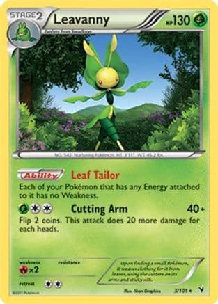 Leavanny (BW Noble Victories) 3/101 - Deck Exclusives