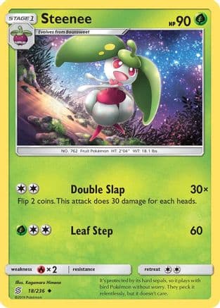 Steenee 18/236 - SM Unified Minds Reverse Holofoil