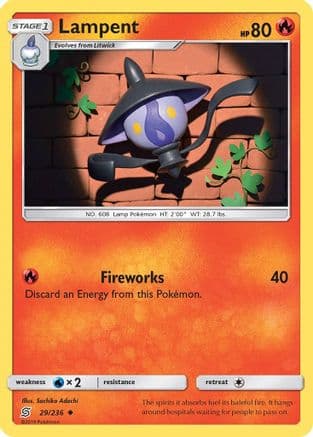 Lampent 029/236 - SM Unified Minds Reverse Holofoil