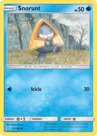 Snorunt 037/236 - SM Unified Minds Reverse Holofoil