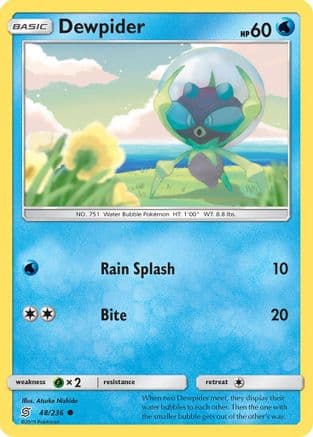 Dewpider 048/236 - SM Unified Minds Reverse Holofoil