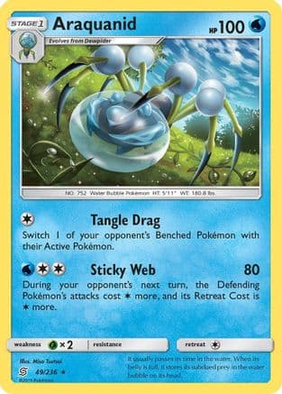 Araquanid 49/236 - SM Unified Minds Reverse Holofoil