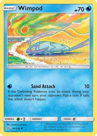 Wimpod 050/236 - SM Unified Minds Reverse Holofoil