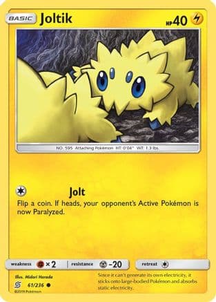 Joltik 061/236 - SM Unified Minds Reverse Holofoil
