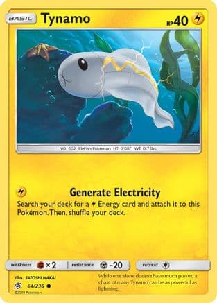 Tynamo 064/236 - SM Unified Minds Reverse Holofoil