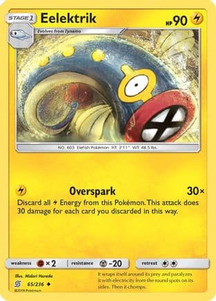 Eelektrik 65/236 - SM Unified Minds Reverse Holofoil