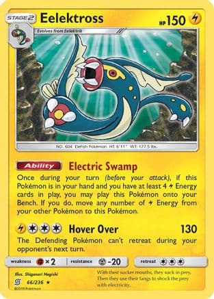 Eelektross 66/236 - SM Unified Minds Reverse Holofoil