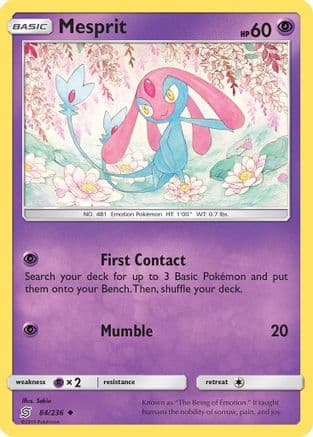 Mesprit 084 SM Unified Minds - Uncommon